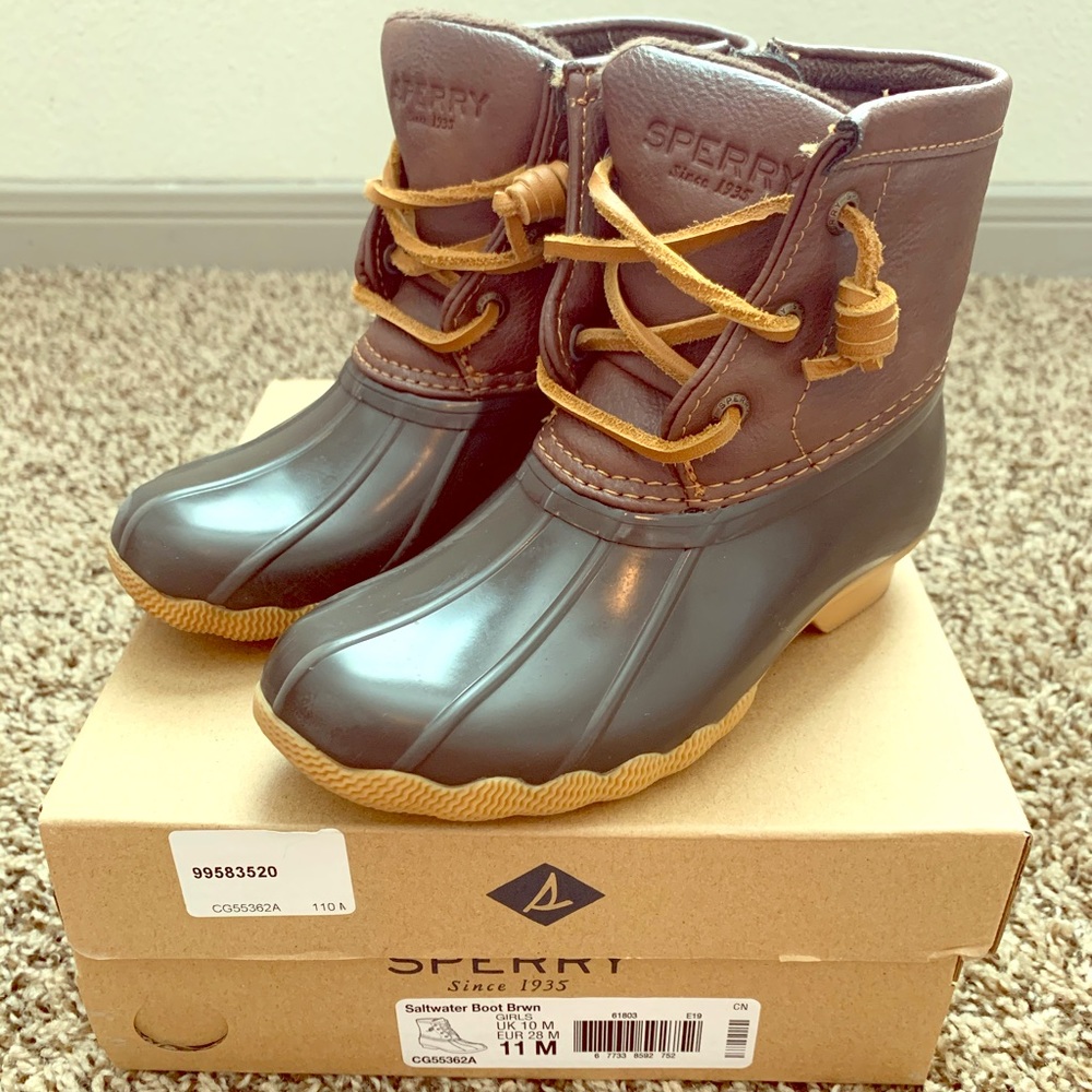 Boys Sperry Saltwater Boot